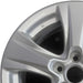 17" RAV4 19-25 17x7 alloy 5 spoke silver Original OEM Wheel Rim - Angle View