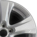 17" RAV4 19-25 17x7 alloy 5 spoke silver Original OEM Wheel Rim - Side Profile