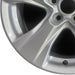17" RAV4 19-25 17x7 alloy 5 spoke silver Original OEM Wheel Rim - Back View