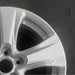 17" RAV4 19-25 17x7 alloy 5 spoke silver Original OEM Wheel Rim - Close-Up Detail