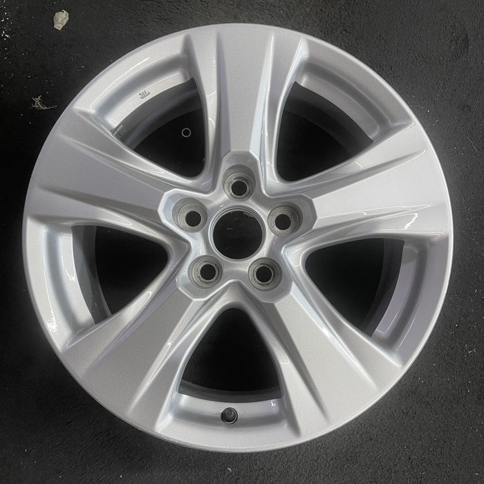 17" RAV4 19-24 17x7, alloy Original OEM Wheel Rim - Angle View
