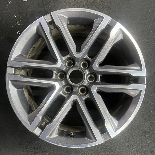 18" COLORADO 19 18x8.5, 6 split spoke Original OEM Wheel Rim - Angle View