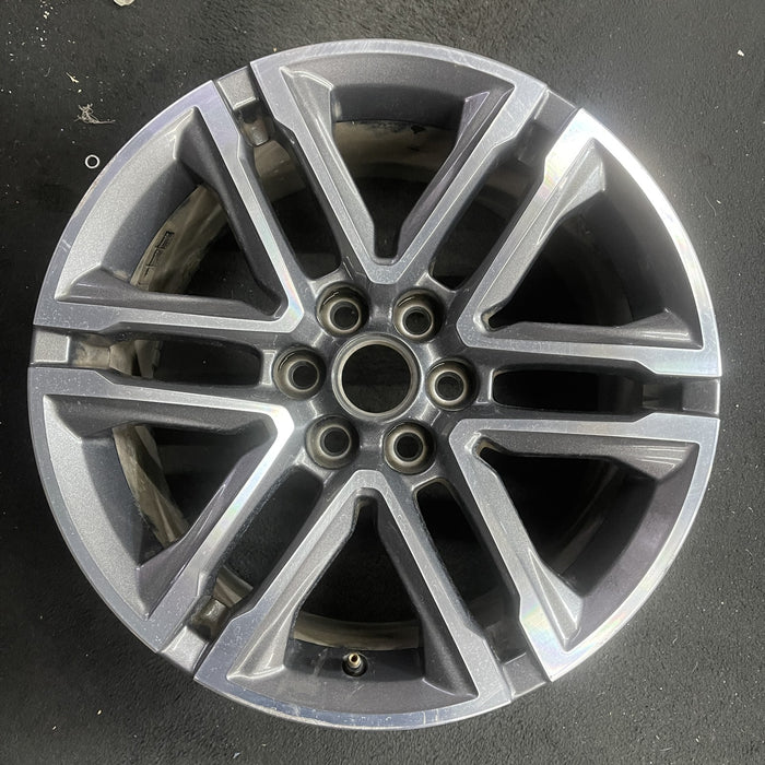18" COLORADO 19 18x8.5, 6 split spoke Original OEM Wheel Rim - Angle View