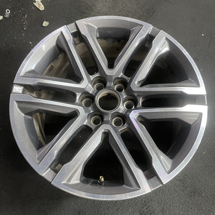 18" COLORADO 19 18x8.5, 6 split spoke Original OEM Wheel Rim - Side Profile