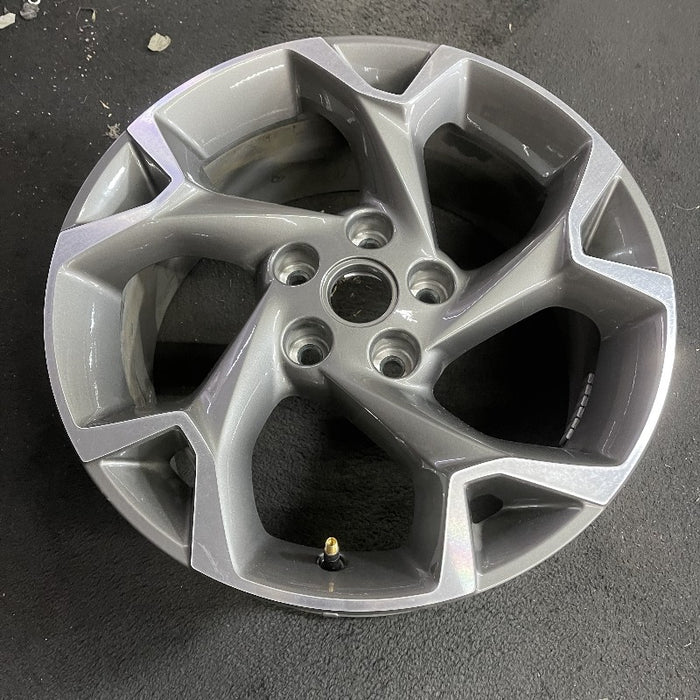 17" TRAX 24 17x7.5 gray opt Q7D Original OEM Wheel Rim - View 7