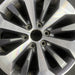 20" FORD F150 PICKUP 17 20x8.5 12 spoke machined face flash gray pockets - Angle View