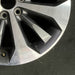20" FORD F150 PICKUP 17 20x8.5 12 spoke machined face flash gray pockets - Back View