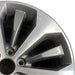 20" FORD F150 PICKUP 17 20x8.5 12 spoke machined face flash gray pockets - Side Profile