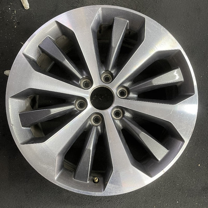 20" FORD F150 PICKUP 17 20x8.5 12 spoke machined face flash gray pockets - Additional View