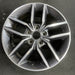 18" GRAND CHEROKEE 17 18x8, aluminum, w/o 75th Anniversary package; polished - Angle View
