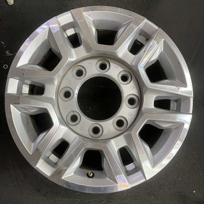17" SIERRA 2500 PICKUP 20-24 17x7.5, aluminum Original OEM Wheel Rim - Angle View