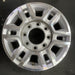 17" SIERRA 2500 PICKUP 20-24 17x7.5, aluminum Original OEM Wheel Rim - Angle View