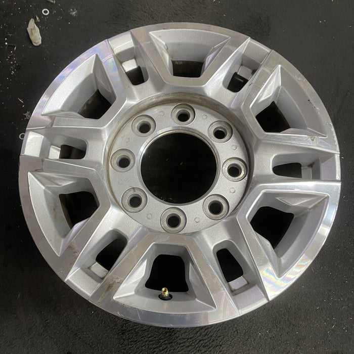 17" SIERRA 2500 PICKUP 20-24 17x7.5, aluminum Original OEM Wheel Rim - Side Profile
