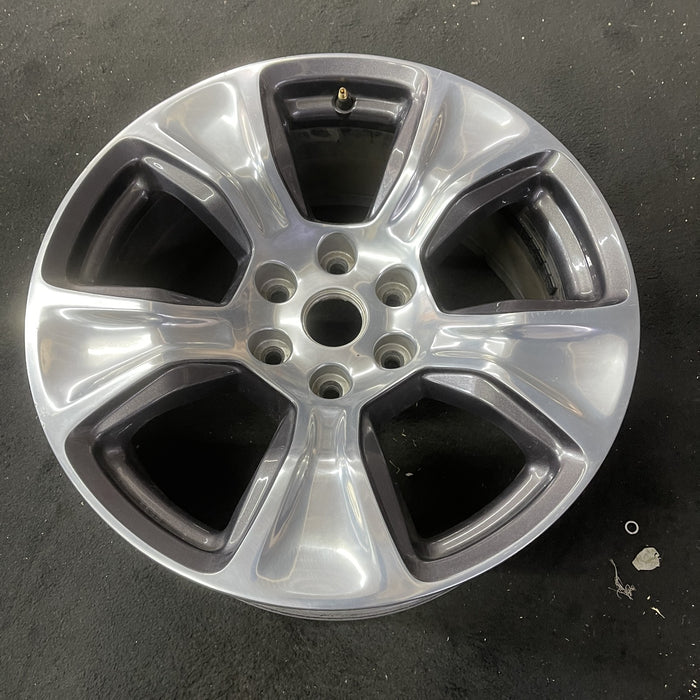 20" DODGE 1500 PICKUP 19-21 , 20x9, , 5 spoke, opt WRB Original OEM Wheel Rim - Close-Up Detail