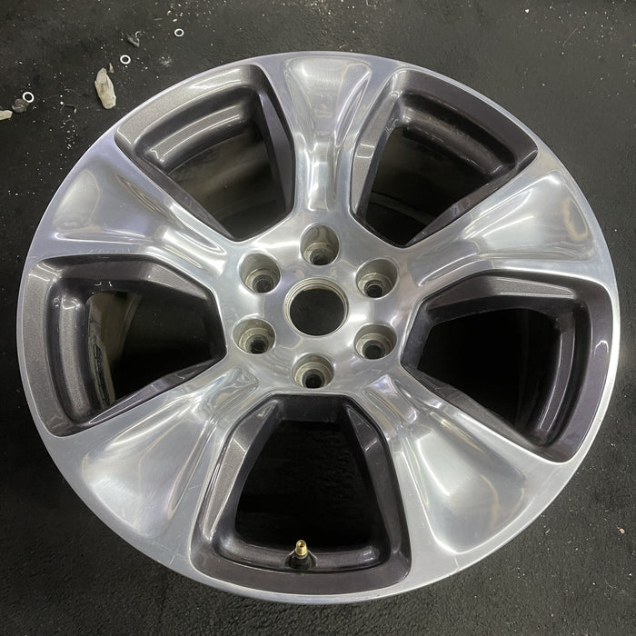 20" DODGE 1500 PICKUP 19-21 , 20x9, , 5 spoke, opt WRB Original OEM Wheel Rim - Side Profile
