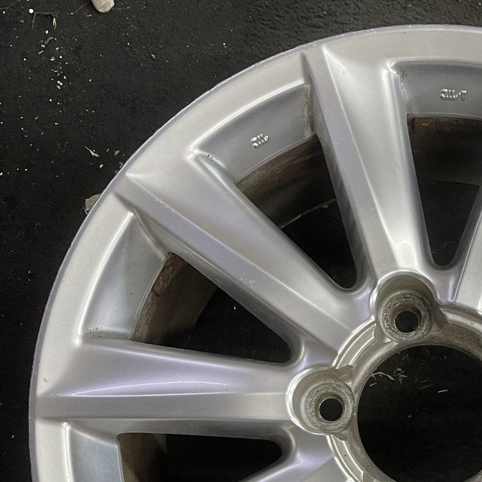 20" LEXUS LX570 08-09 20x8.5 alloy 10 spoke exc. chrome Original OEM Wheel Rim - Side Profile