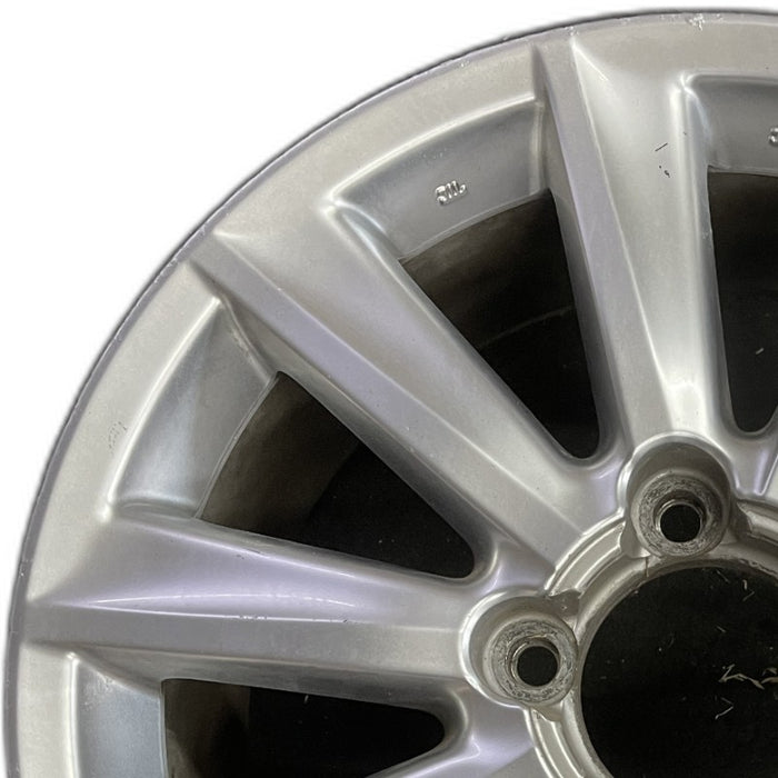 20" LEXUS LX570 08-09 20x8.5 alloy 10 spoke exc. chrome Original OEM Wheel Rim - Angle View
