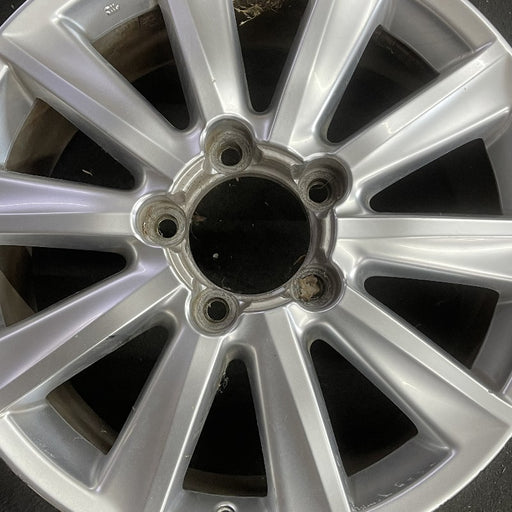 20" LEXUS LX570 08-09 20x8.5 alloy 10 spoke exc. chrome Original OEM Wheel Rim - Angle View
