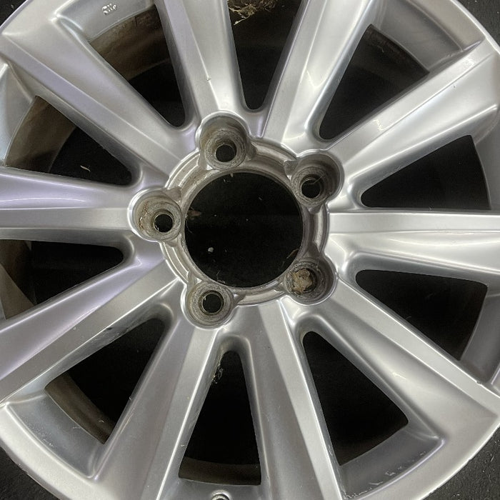 20" LEXUS LX570 08-09 20x8.5 alloy 10 spoke exc. chrome Original OEM Wheel Rim - Angle View
