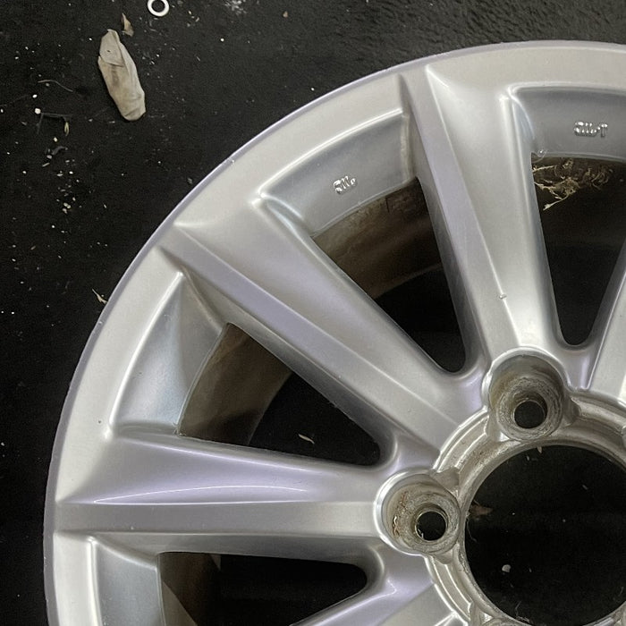 20" LEXUS LX570 08-09 20x8.5 alloy 10 spoke exc. chrome Original OEM Wheel Rim - Side Profile