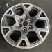 20" FORD F150 PICKUP 25 20x8.5, , single spoke, , silver Original OEM Wheel Rim - Side Profile