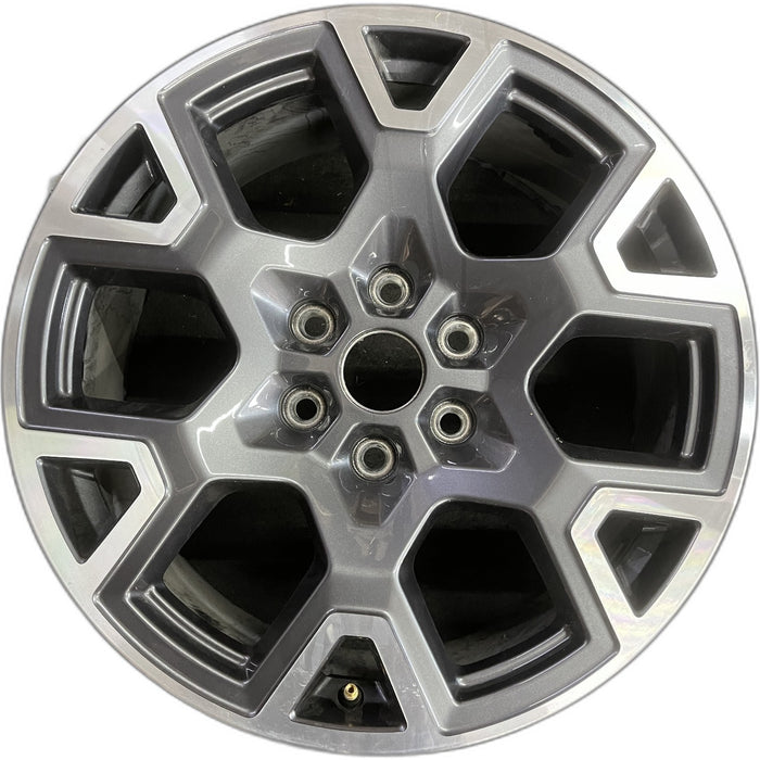 20" FORD F150 PICKUP 25 20x8.5, , single spoke, , silver Original OEM Wheel Rim - Front View