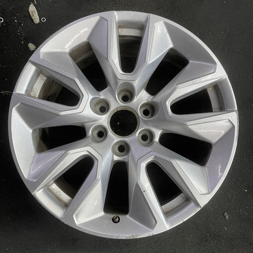 20" SIERRA 1500 PICKUP 19 20x9 10 spoke opt NZP Original OEM Wheel Rim - Front View
