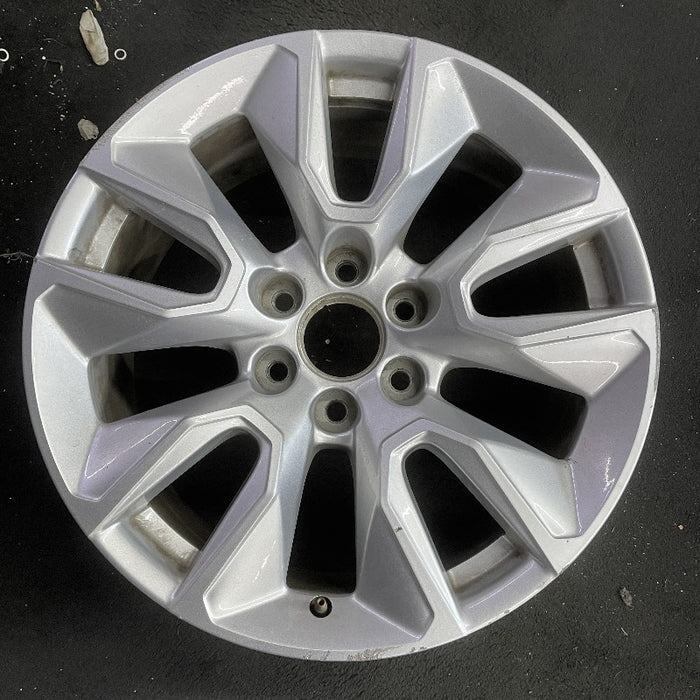 20" SIERRA 1500 PICKUP 19 20x9 10 spoke opt NZP Original OEM Wheel Rim - Front View