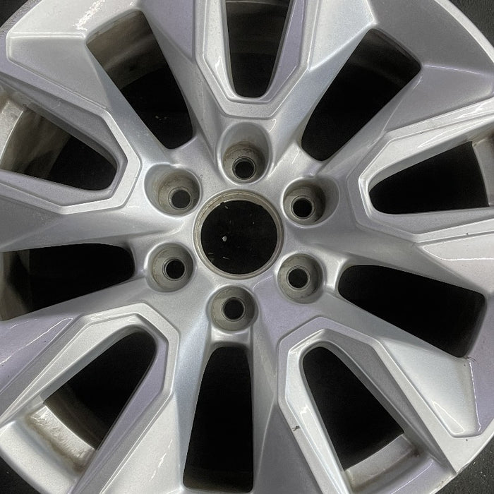 20" SIERRA 1500 PICKUP 19 20x9 10 spoke opt NZP Original OEM Wheel Rim - Angle View