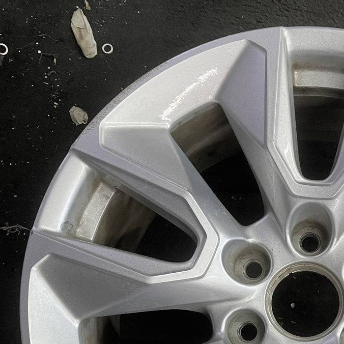 20" SIERRA 1500 PICKUP 19 20x9 10 spoke opt NZP Original OEM Wheel Rim - Side Profile