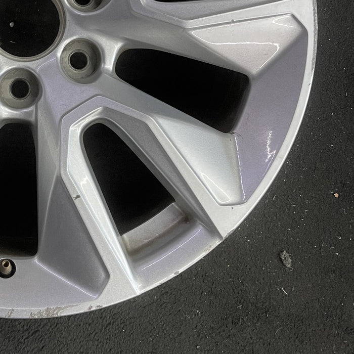 20" SIERRA 1500 PICKUP 19 20x9 10 spoke opt NZP Original OEM Wheel Rim - Back View
