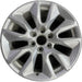 20" SIERRA 1500 PICKUP 19 , 20x9, 10 spoke, opt NZP Original OEM Wheel Rim - Front View