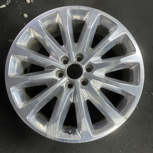 22" FORD F150 PICKUP 18-20 22x9 Original OEM Wheel Rim - Angle View