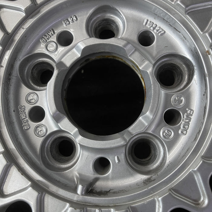 16" BMW 740i 95 , web design Original OEM Wheel Rim - Back View
