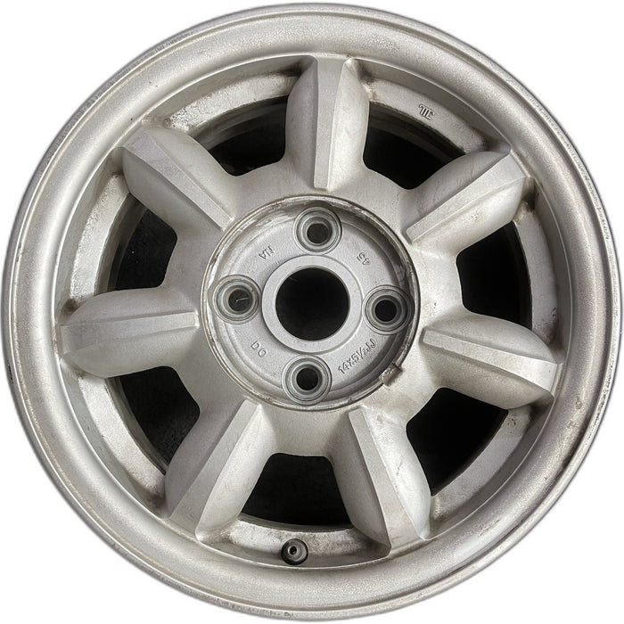 14" MAZDA MX-5 MIATA 90-92 14x5.5, alloy Original OEM Wheel Rim - Front View