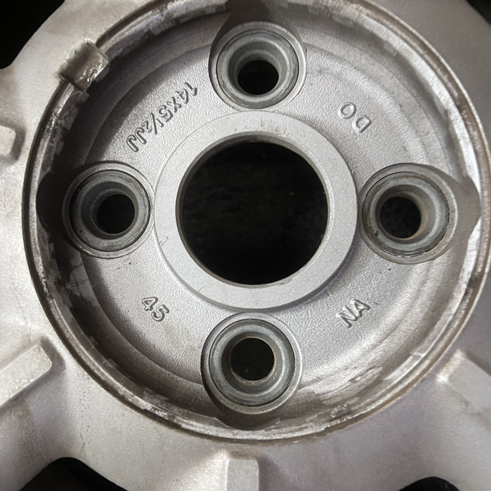 14" MAZDA MX-5 MIATA 90-92 14x5.5, alloy Original OEM Wheel Rim - Back View