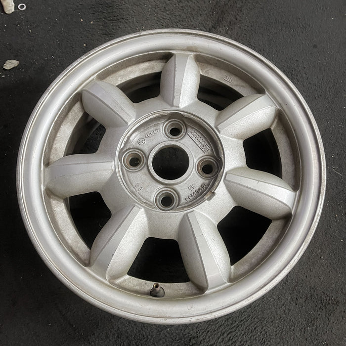 14" MAZDA MX-5 MIATA 90-92 14x5.5, alloy Original OEM Wheel Rim - Side Profile