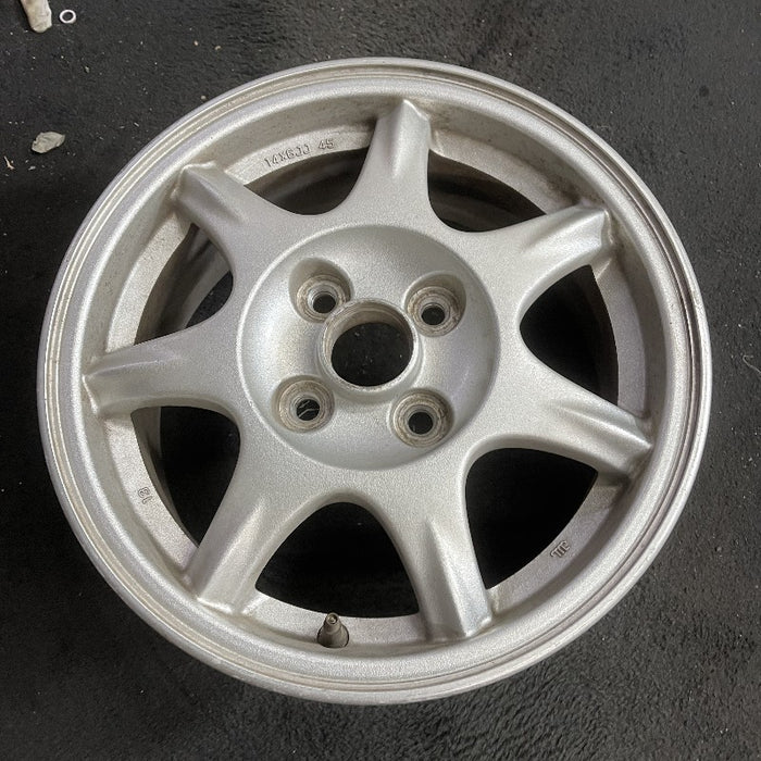14" MAZDA MX-5 MIATA 94 14x6 alloy 7 spoke pewter Original OEM Wheel Rim - View 7