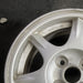 14" MAZDA MX-5 MIATA 94 14x6 alloy 7 spoke pewter Original OEM Wheel Rim - Side Profile