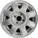 14" AVEO 04-05 14x5.5, aluminum, Original OEM Wheel Rim - Front View
