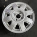 14" AVEO 04-05 14x5.5, aluminum, Original OEM Wheel Rim - Side Profile
