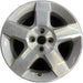 16" COBALT 08 16x6, 4 lug, 5 spoke brushed finish Original OEM Wheel Rim - Front View