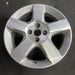 16" COBALT 08 16x6, 4 lug, 5 spoke brushed finish Original OEM Wheel Rim - Side Profile