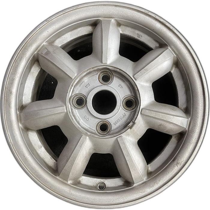14" MAZDA MX-5 MIATA 90-92 14x5.5, alloy Original OEM Wheel Rim - Front View