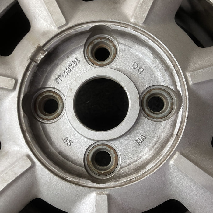 14" MAZDA MX-5 MIATA 90-92 14x5.5, alloy Original OEM Wheel Rim - Back View