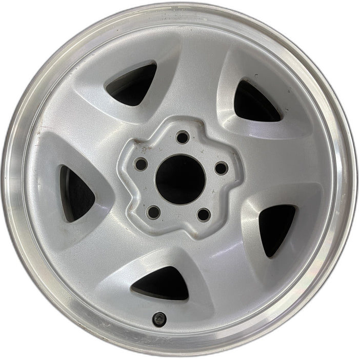 15" BLAZER S10/JIMMY S15 95-97 4x2, 15x7, aluminum, 5 slot Original OEM Wheel - Front View