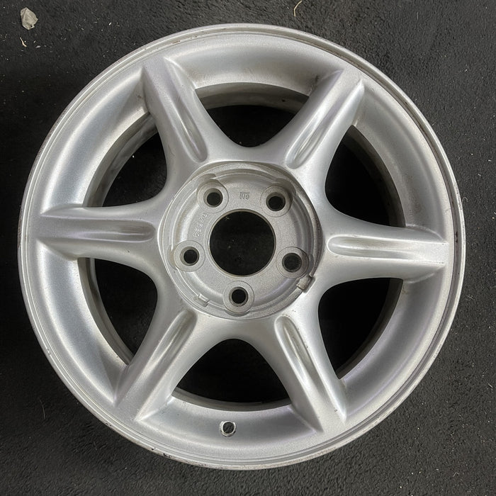 16" ALERO 01-04 16x6.5, , sparkle silver Original OEM Wheel Rim - Angle View