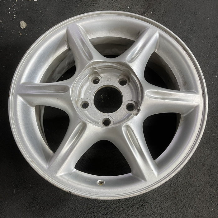 16" ALERO 01-04 16x6.5, , sparkle silver Original OEM Wheel Rim - Side Profile