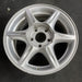 16" ALERO 01-04 16x6.5, , sparkle silver Original OEM Wheel Rim - Side Profile