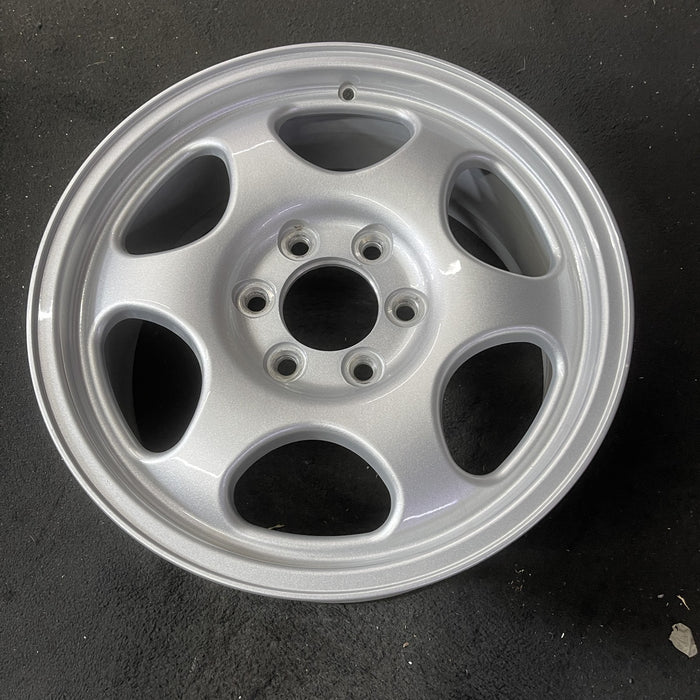 18" FORD F150 PICKUP 15-20 18x7.5, aluminum, 6 spoke, silver, spare, Original - Close-Up Detail